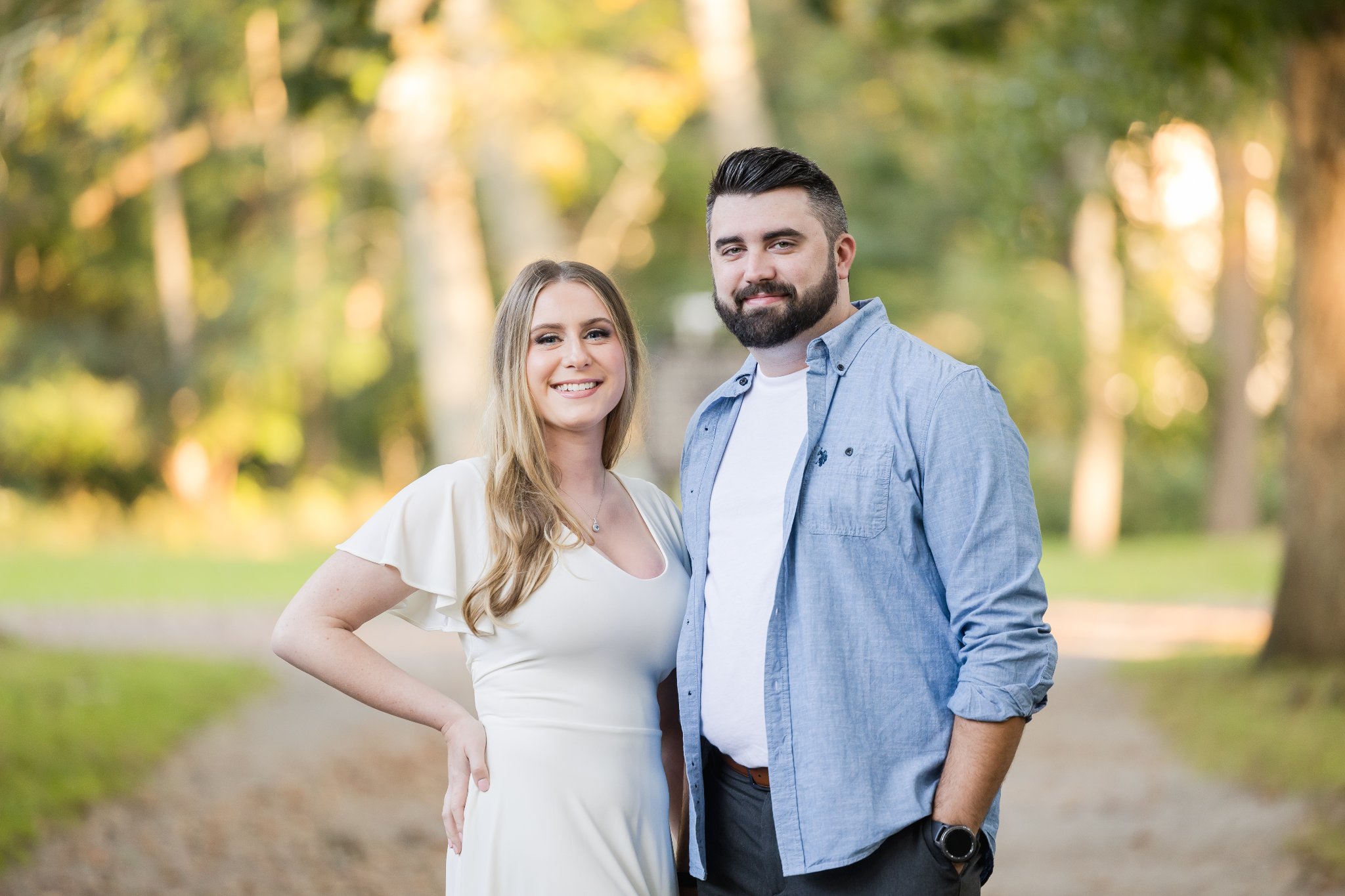 Engagement makeup by Jacqueline Cole