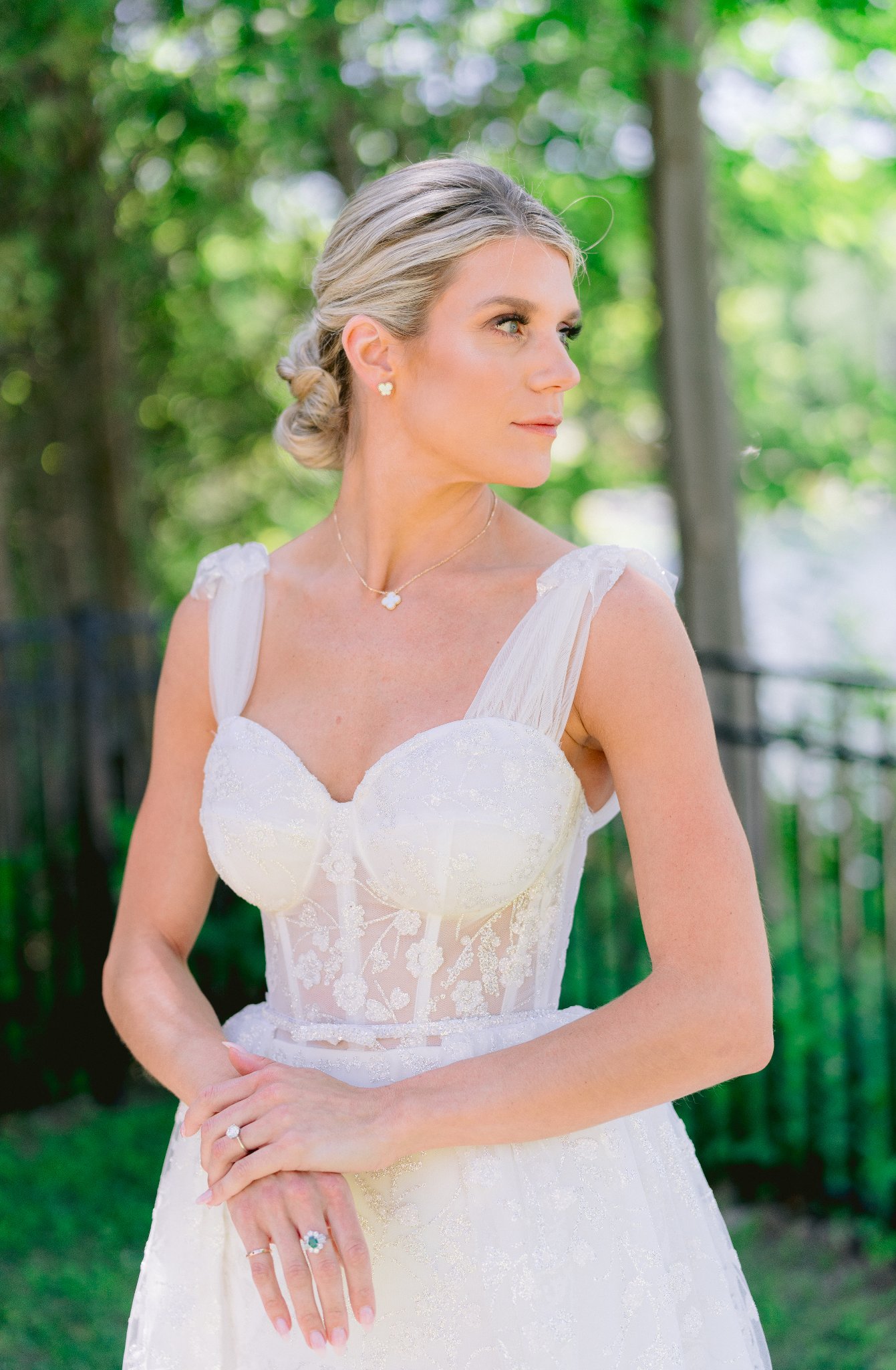 Bridal makeup by Jacqueline Cole