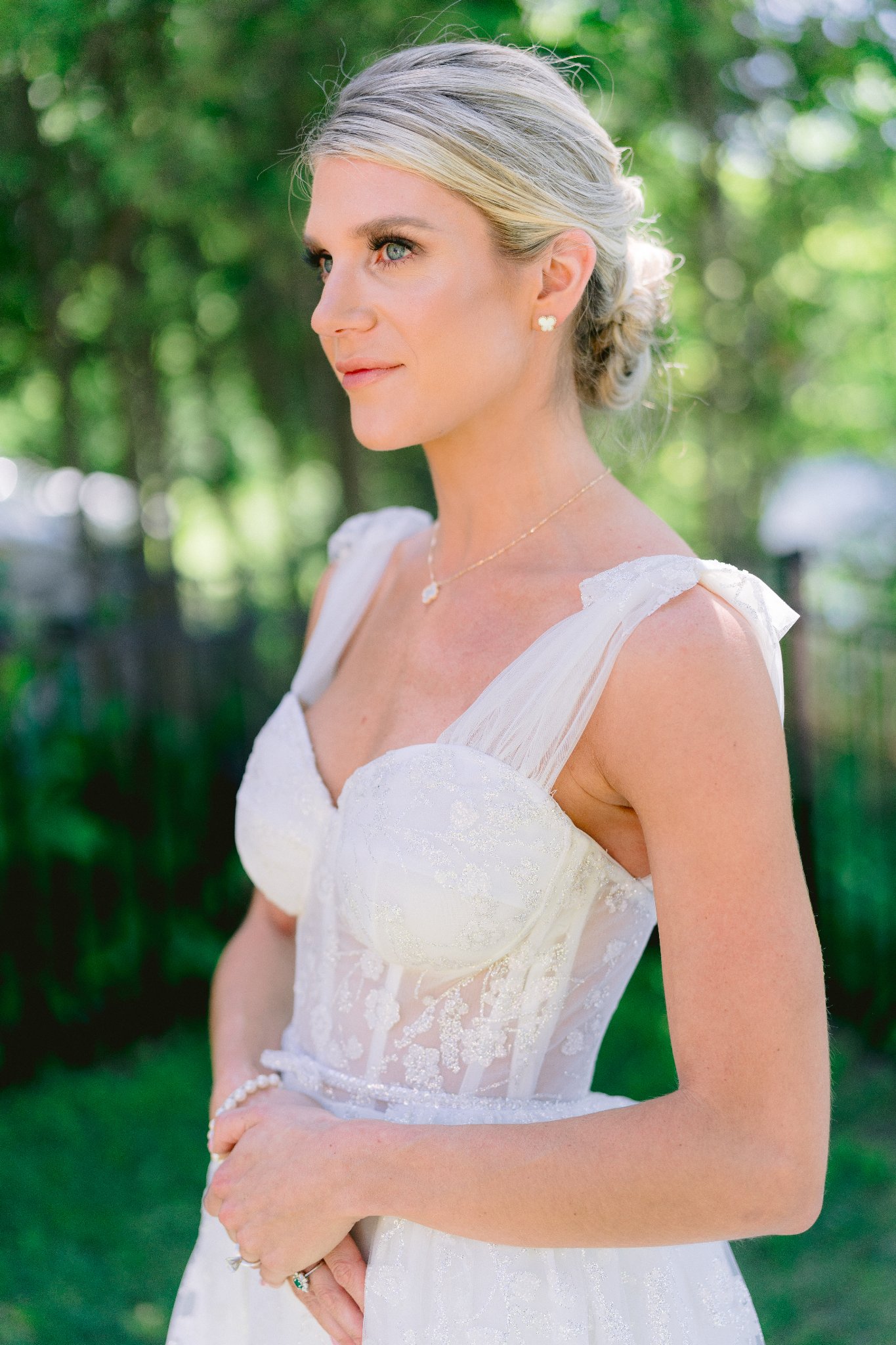 Bridal makeup by Jacqueline Cole