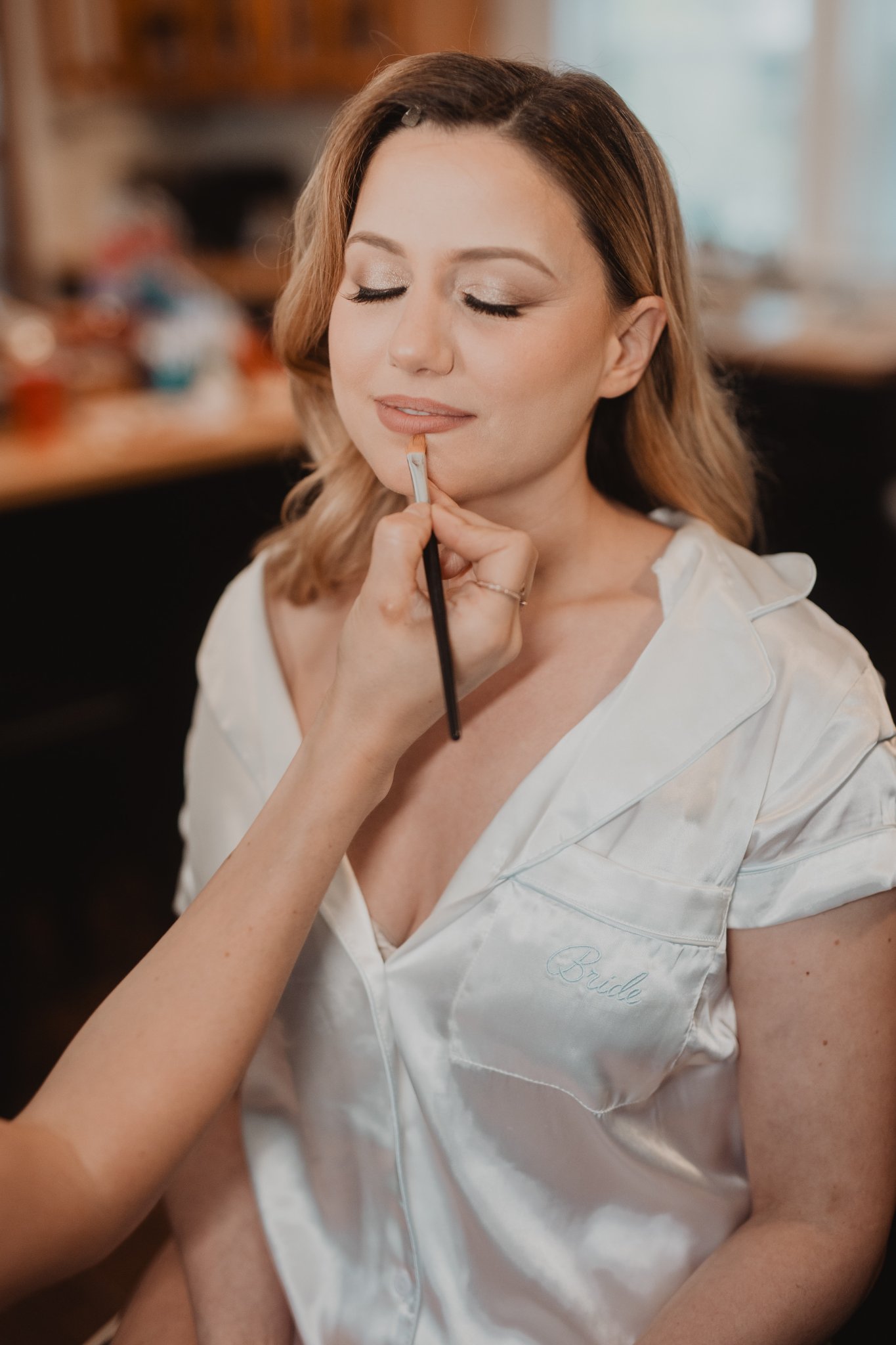 Bridal makeup by Jacqueline Cole
