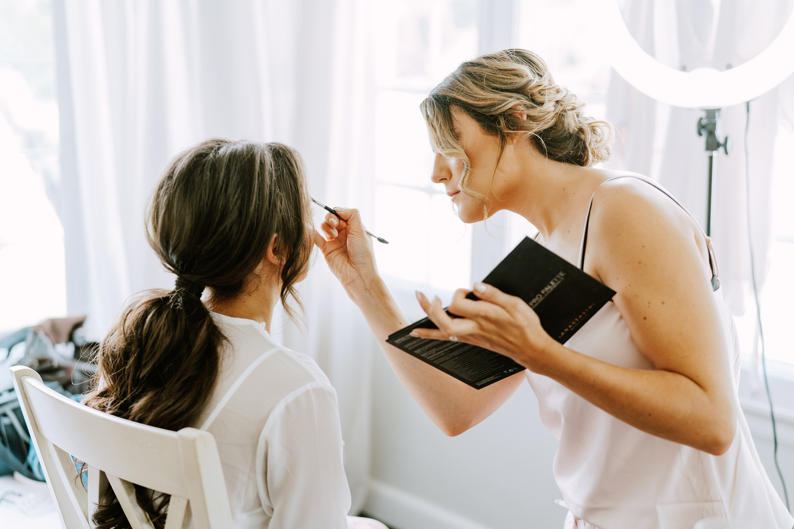 Bridal makeup by Jacqueline Cole