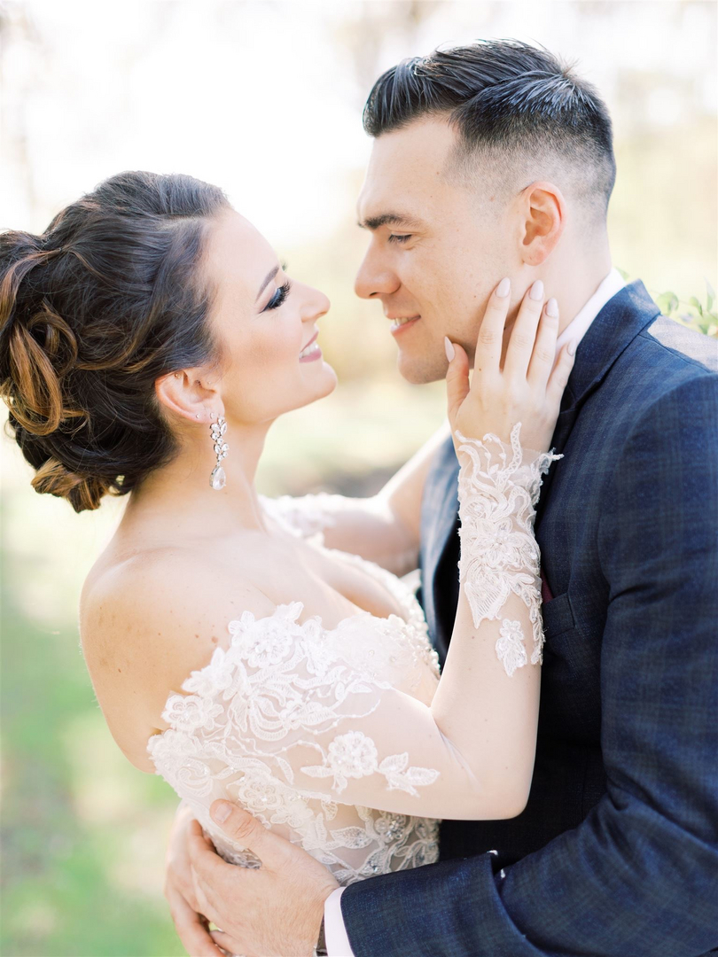 Bridal makeup by Jacqueline Cole