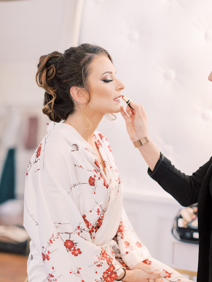 Bridal makeup by Jacqueline Cole