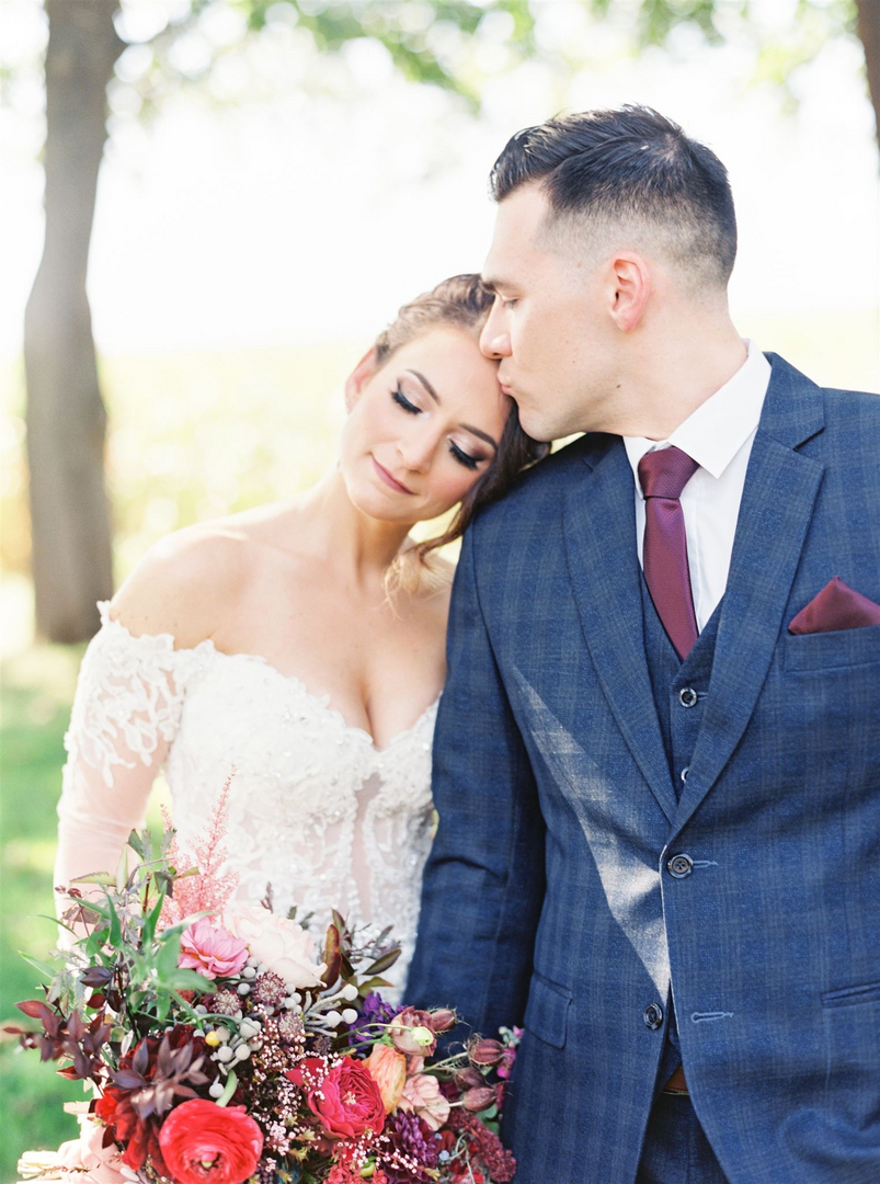 Bridal makeup by Jacqueline Cole