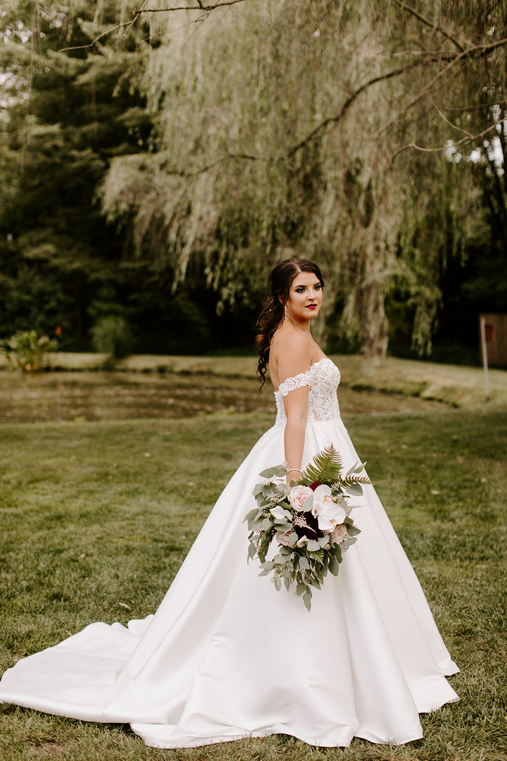 Bridal makeup by Jacqueline Cole