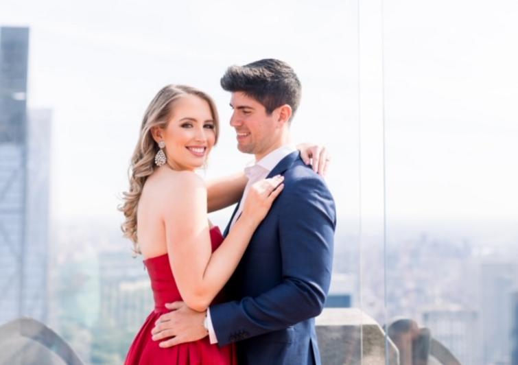 Engagement makeup by Jacqueline Cole